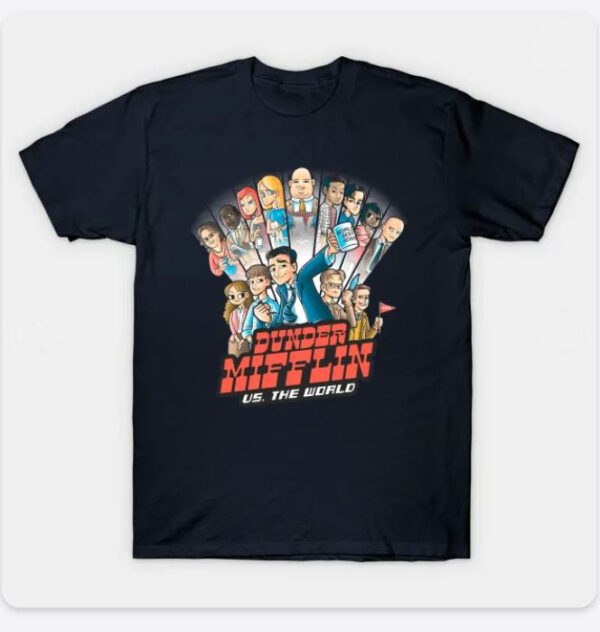 Dunder Mifflin vs the world tshirt thd