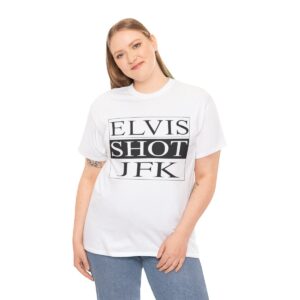ELVIS SHOT JFK La Haine Film T-Shirt THD