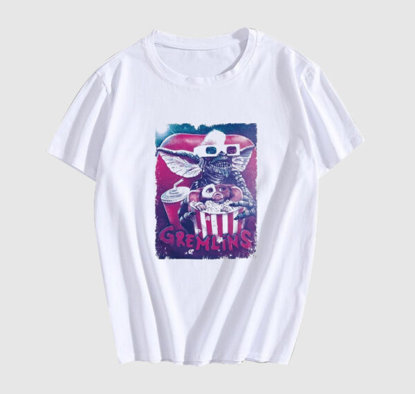 Gremlins Gizmo and Mogwai T Shirt