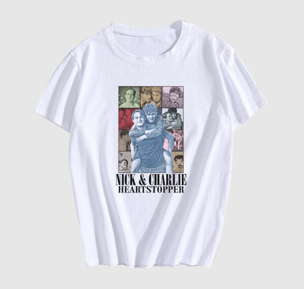 Nick & Charlie Heartstopper The Eras tour T-Shirt