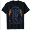 Star Wars Darth Vader Sunset t-shirt thd