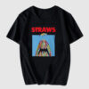 Straws Turtle Movie Parody T Shirt