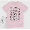 The US Office Characters Faces T-shirt thd