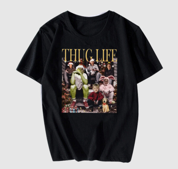 Thug Life Christmas T Shirt