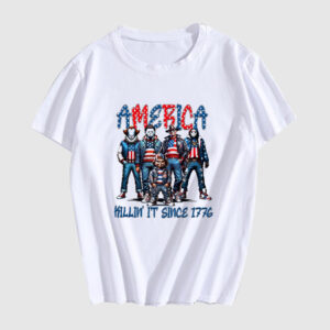 Thug Life Horror Characters T Shirt
