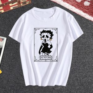 Ghost Face Betty Boop T Shirt