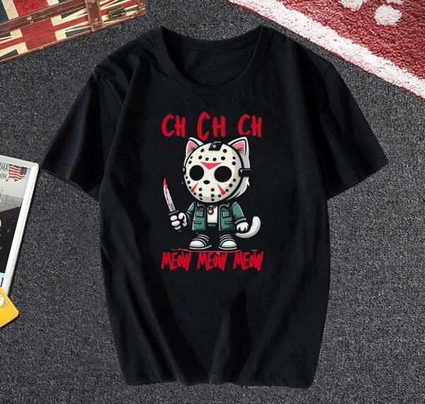 Kitty Jason Ch Ch Ch Ch Meow Meow Meow T Shirt