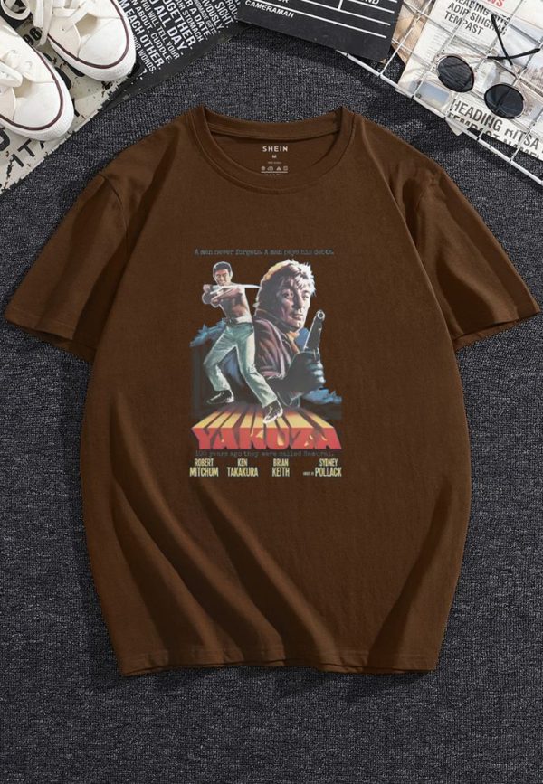 Retro Samurai Action T‑Shirt