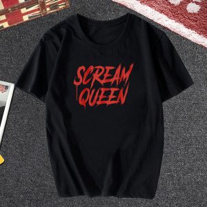 Scream Queen Funny Halloween T Shirt