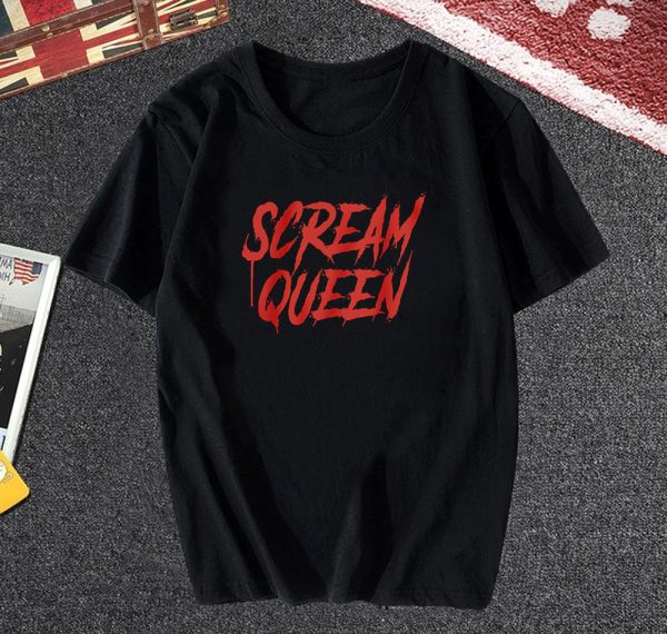 Scream Queen Funny Halloween T Shirt