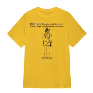 The Map That Leads to You Heather Mulgrew Captain Sailor T-Shirt