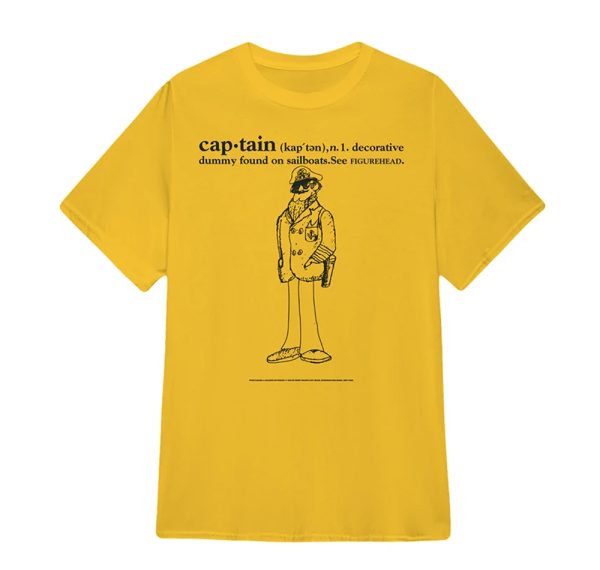 The Map That Leads to You Heather Mulgrew Captain Sailor T-Shirt