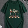 The Slayers Horror Movie Icons Abbey Road Parody T-Shirt