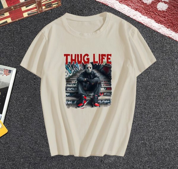 Thug Life Jason Voorhees T Shirt