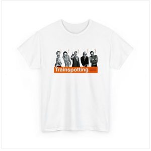 Trainspotting 90s Meme Unisex Gamer Cult Movie Music Cool Funny Gift Tshirt