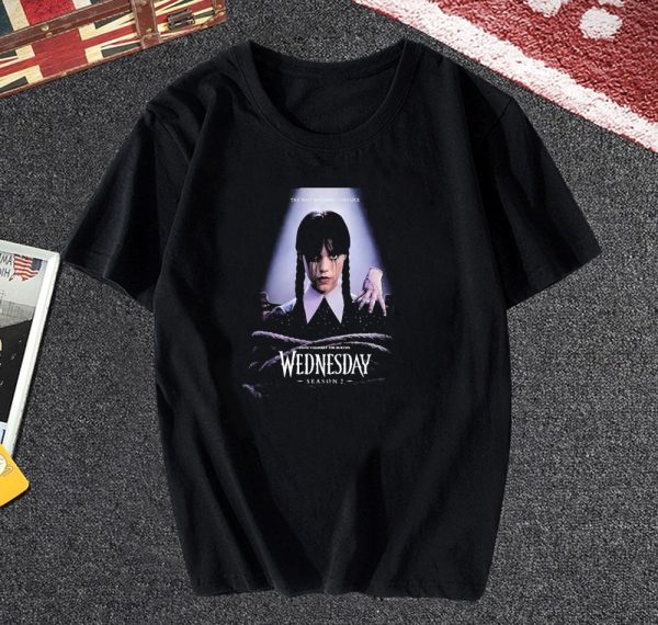 Wednesday Season 2 Netflix T Shirt