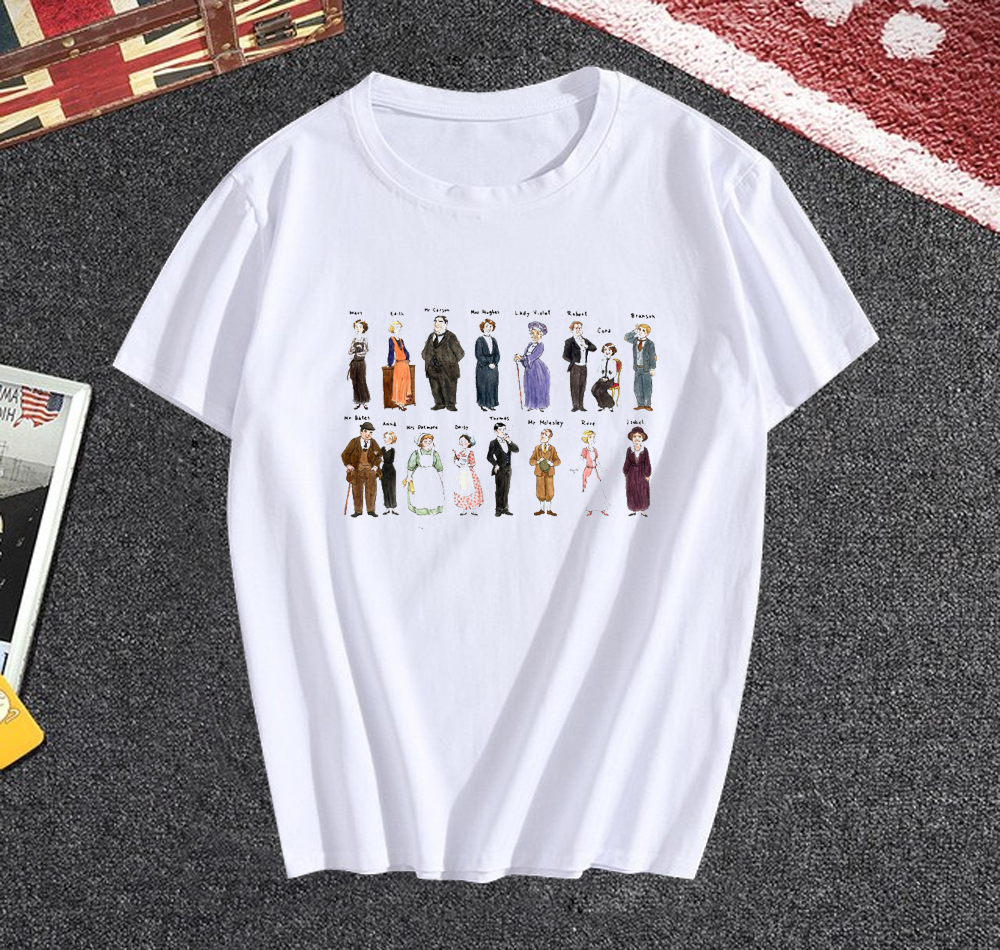 All character Downton Abbey Portraits T Shirt