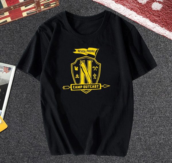 Barry Dort Wednesday Season 2 Nevermore Camp Outcast T Shirt