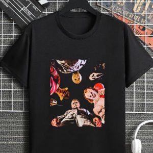 Comfort Colors® Retro Horror Characters Halloween T Shirt