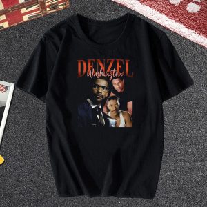 Denzel Washington Vintage 90s T Shirt