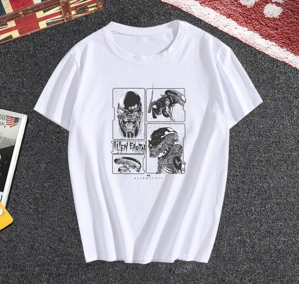 Earth Xenomorph Panels T Shirt