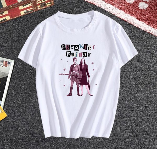 Freakier Friday Pink Slip Freaky Friday Movie T-Shirt