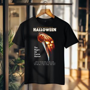 Halloween Movie Poster Black T-shirt