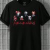 Horror Movie Characters Friends T Shirt
