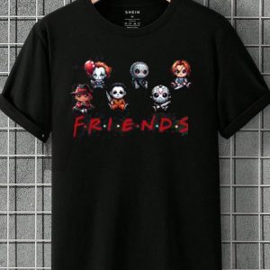 Horror Movie Characters Friends T Shirt