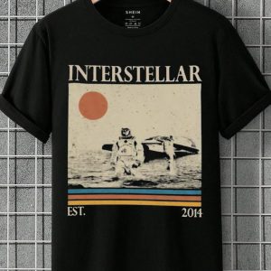 Interstellar Retro Movie T Shirt