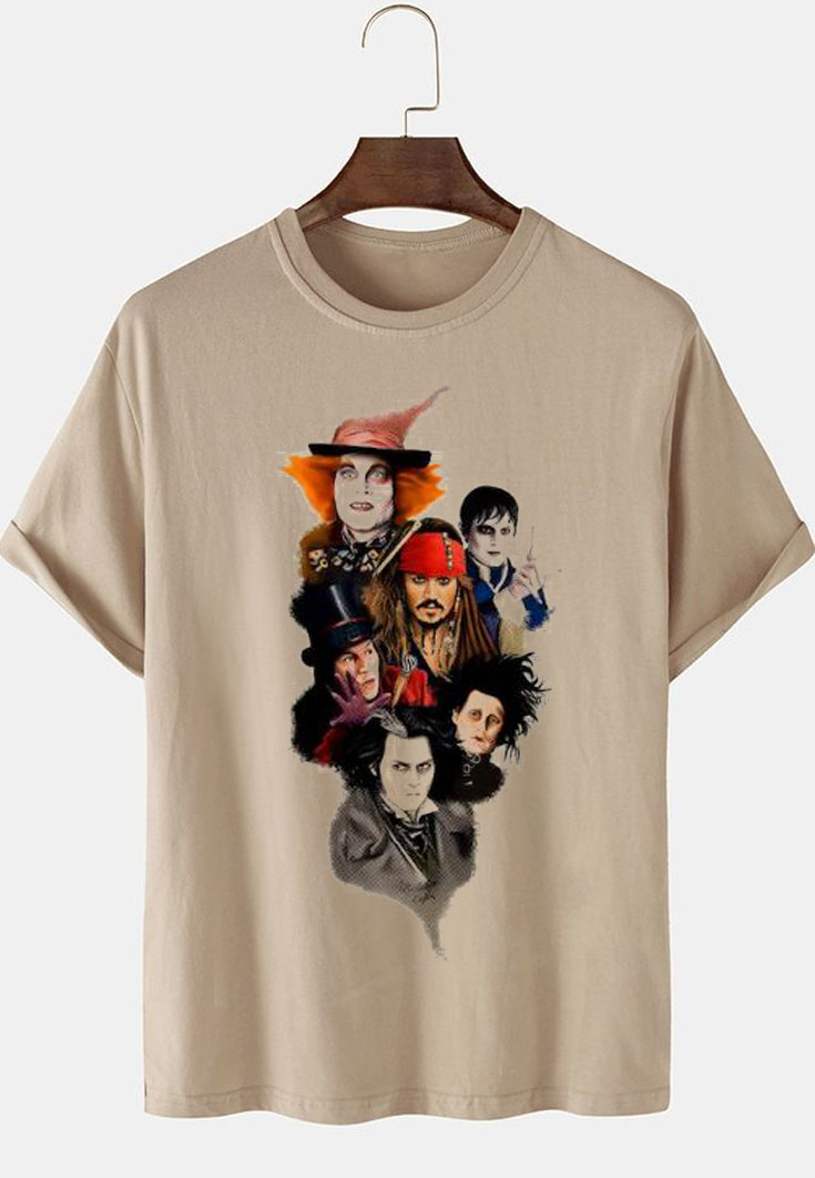 Johnny Depp Movies TSHIRT
