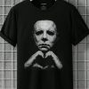 Michael Myers Heart Comfort Colors T Shirt
