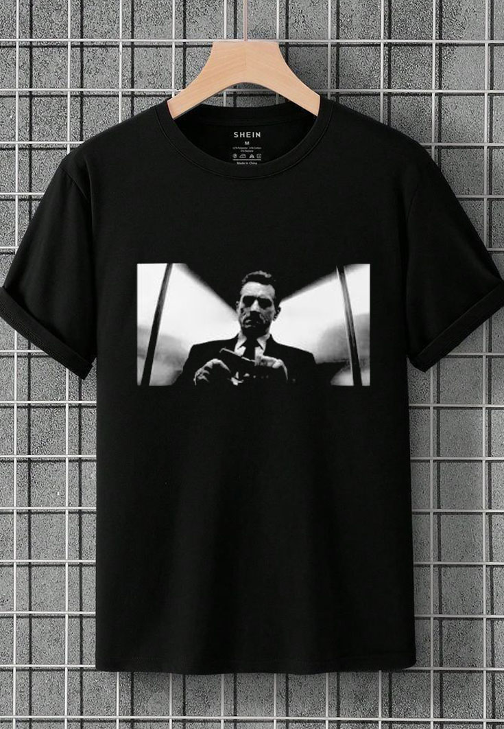 Neil Heat Movie Oversized Boxy T Shirt