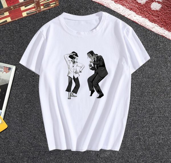Pulp Frankenstein Dancing In Halloween T Shirt