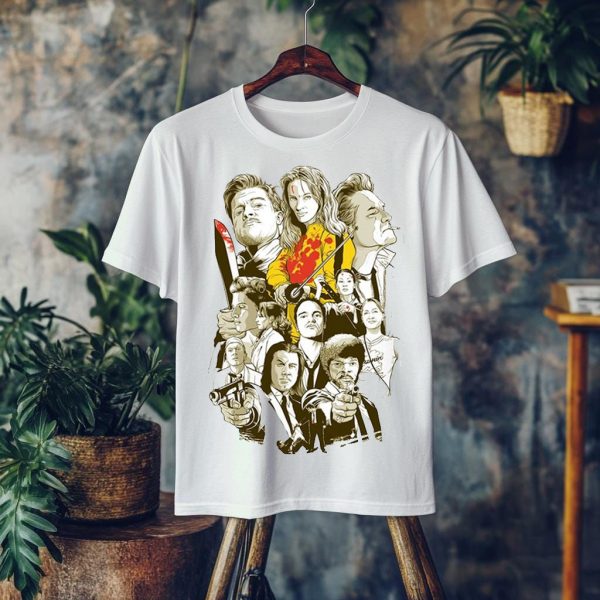 Quentin Tarantino Movies Art T-shirt