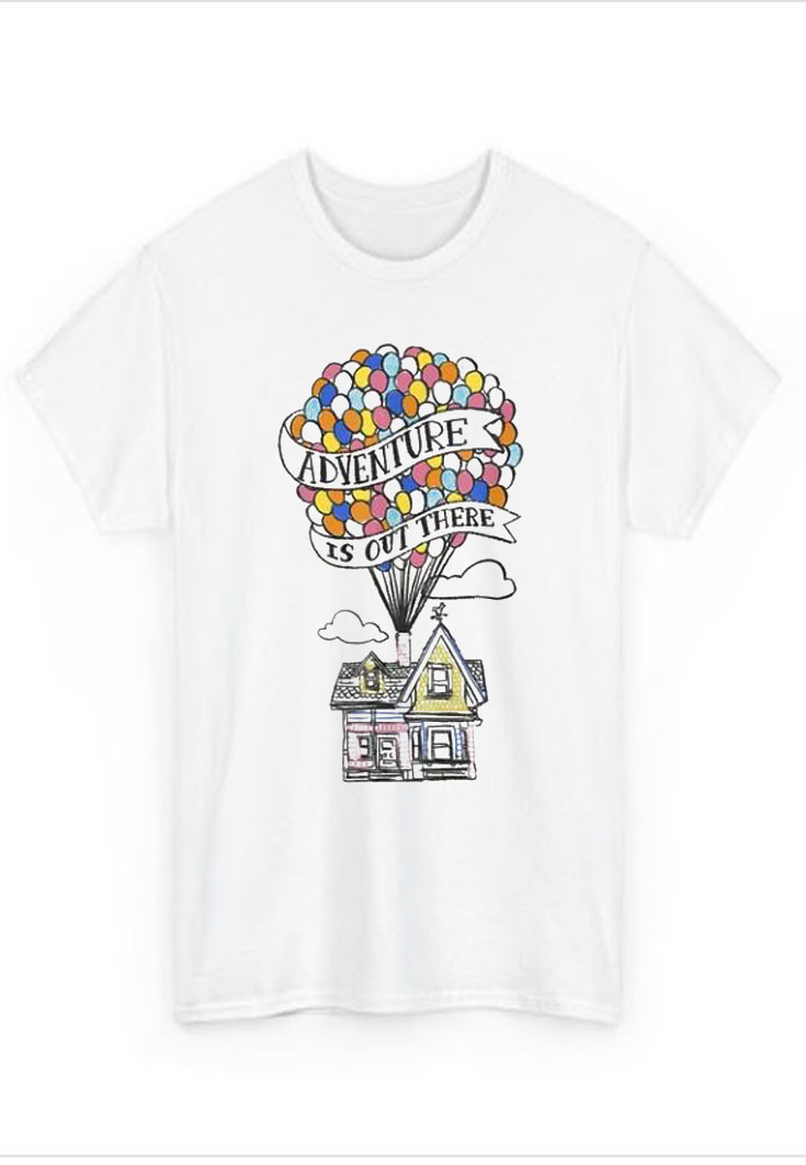 Retro Disney Up Movie T-shirt