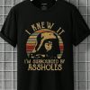 Spaceballs Dark Helmet I Knew It I’m Surrounded By Assholes Vintage T-Shirt