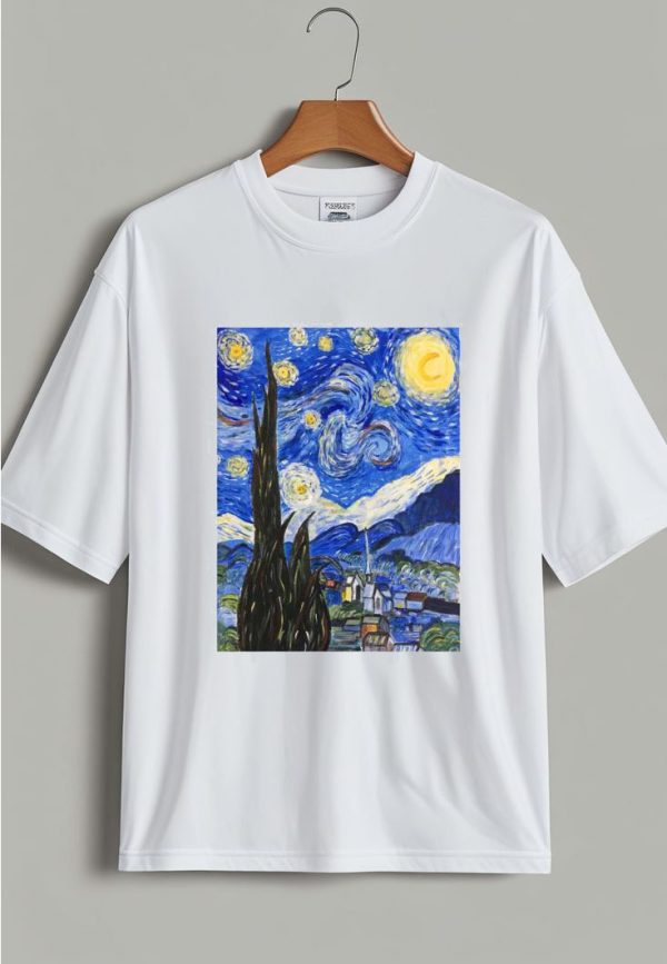 The Starry Night Vincent Van Gogh T Shirt