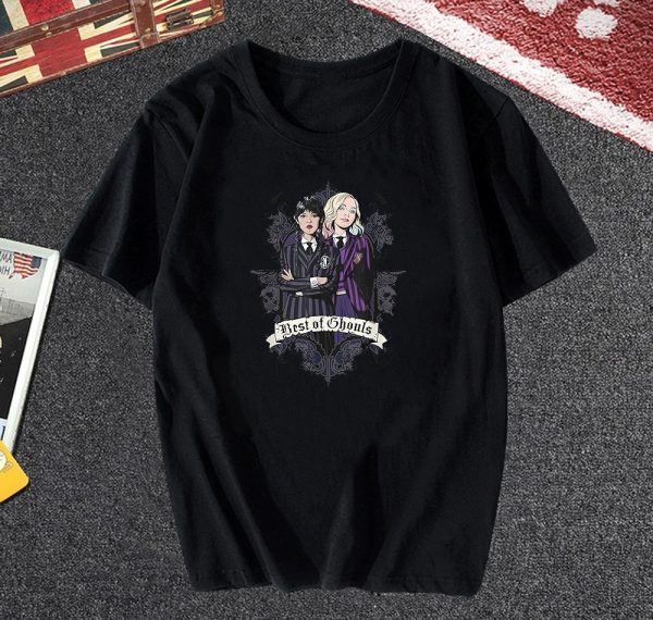 Wednesday Best Of Ghouls T Shirt