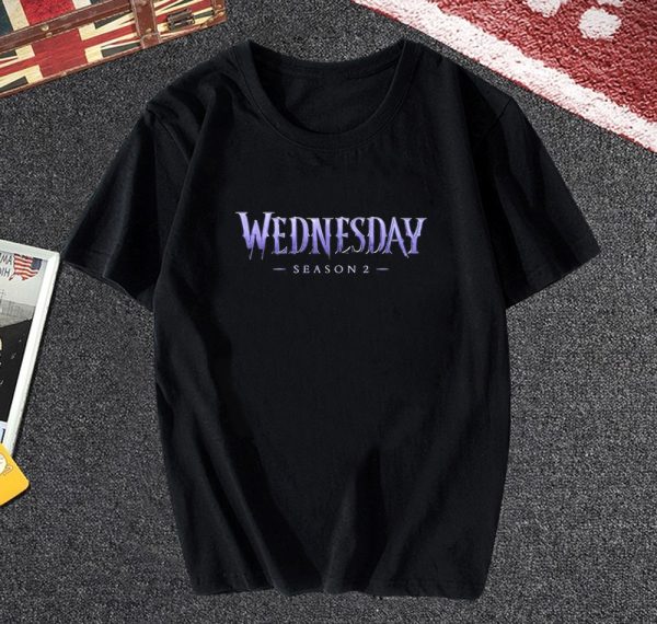 Wednesday Season 2 T Shirt