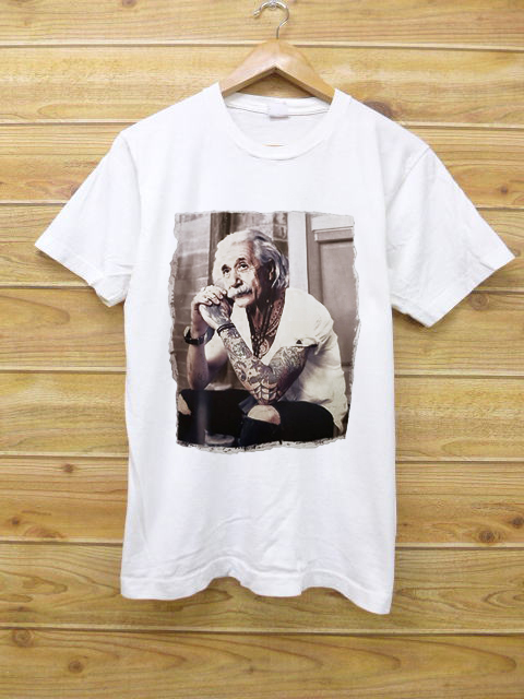 Albert-Einstein-tattoo-white-tees