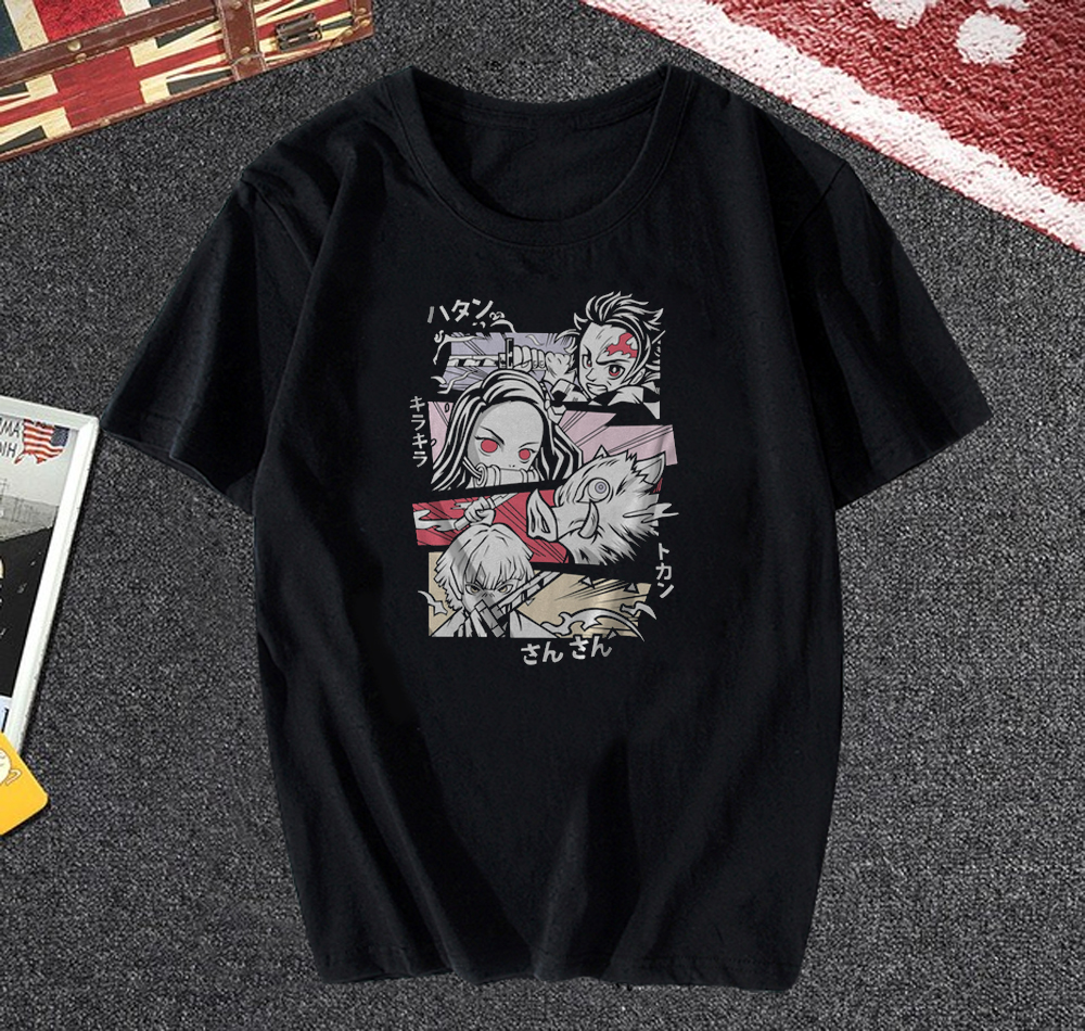 Anime Characters Demon Slayer T Shirt