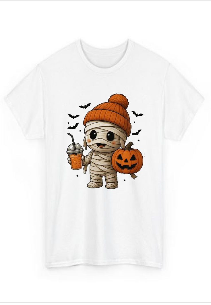 Comfort Colours 1717 Cute Halloween Mummy T-Shirt