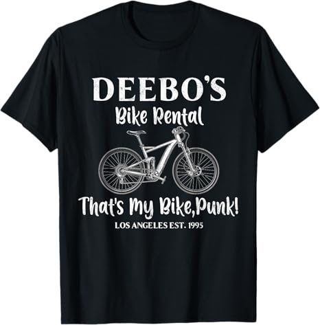 Deebo Bike Rental That's My Bike Punk T-Shirt