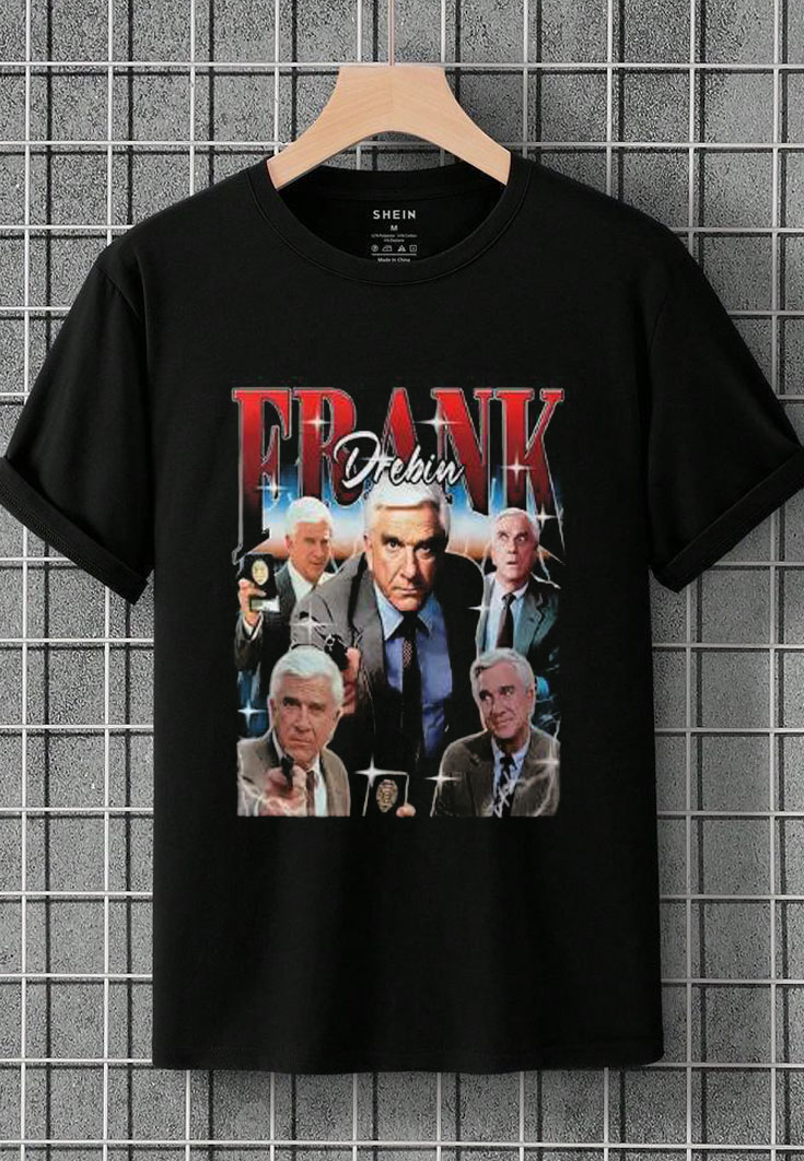 Frank Drebin The Naked Gun Vintage T-Shirt