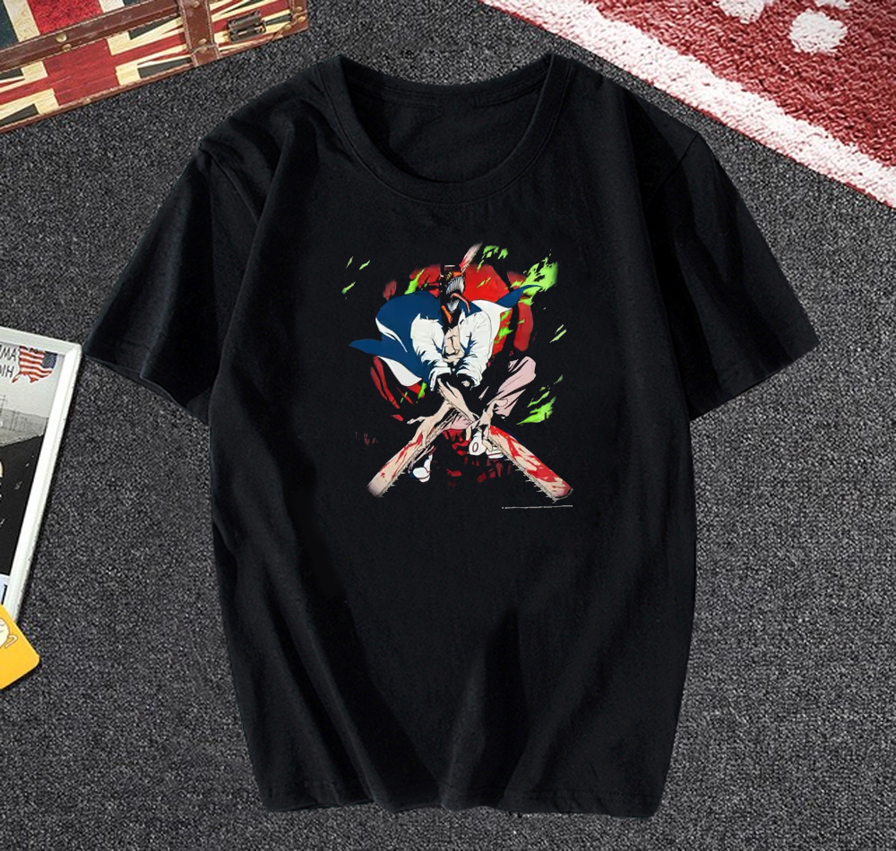 GEEKS RULE x Chainsaw Man T Shirt