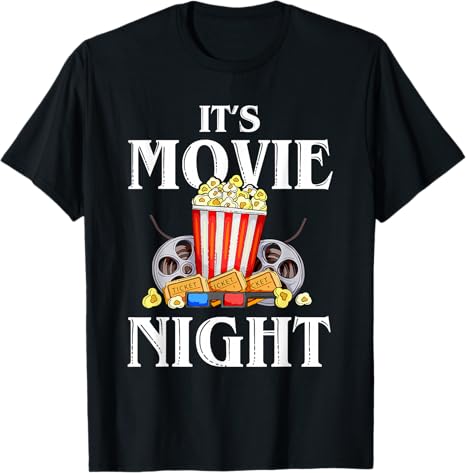 It's Movie Night T-Shirt