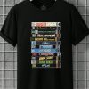 John Carpenter VHS Movie Collection Stack T-Shirt