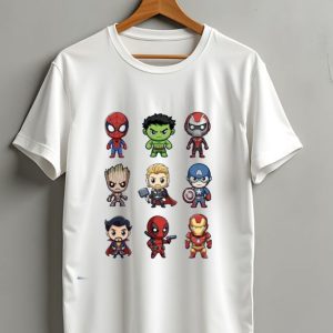 Marvel Characters Kids T Shirt