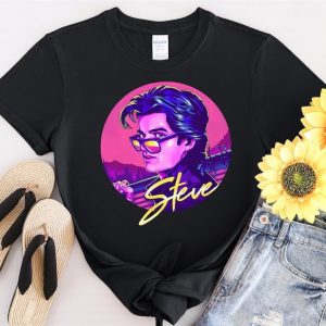 Steve Harrington Joe Keery Retro Art T-Shirt